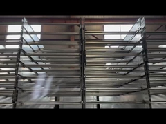 Fire Resistant Wall Mounted Ladder Cable Tray with Silver Coating