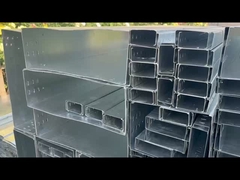 Flexible Customized Bending Radius Hot Dip Gi Cable Tray For Medium Duty Capacity