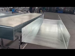 Flexible Strong Hot Dip Galvanized Cable Tray For Indoor Outdoor Cable Management