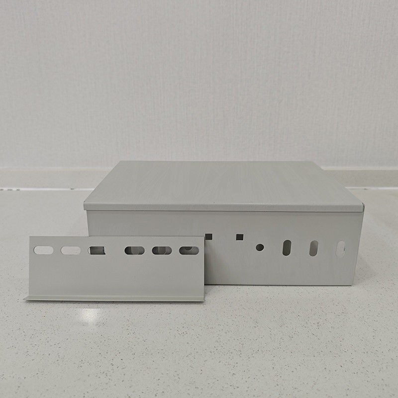 Wall / Floor Mount Galvanized Cable Tray Kit For Cable Support System