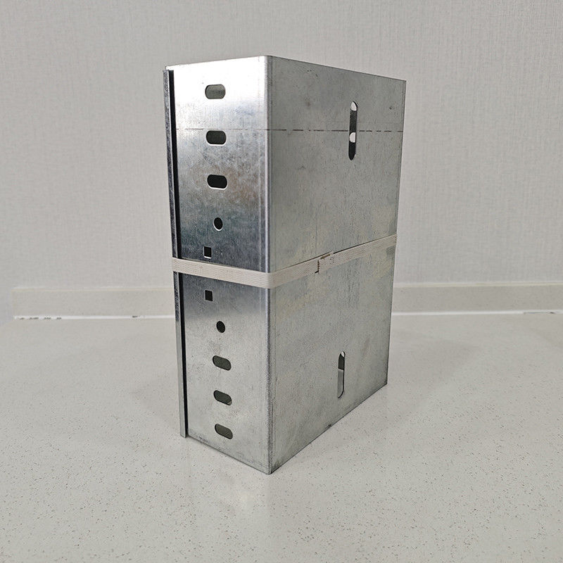 Wall / Floor Mount Galvanized Cable Tray Kit For Cable Support System