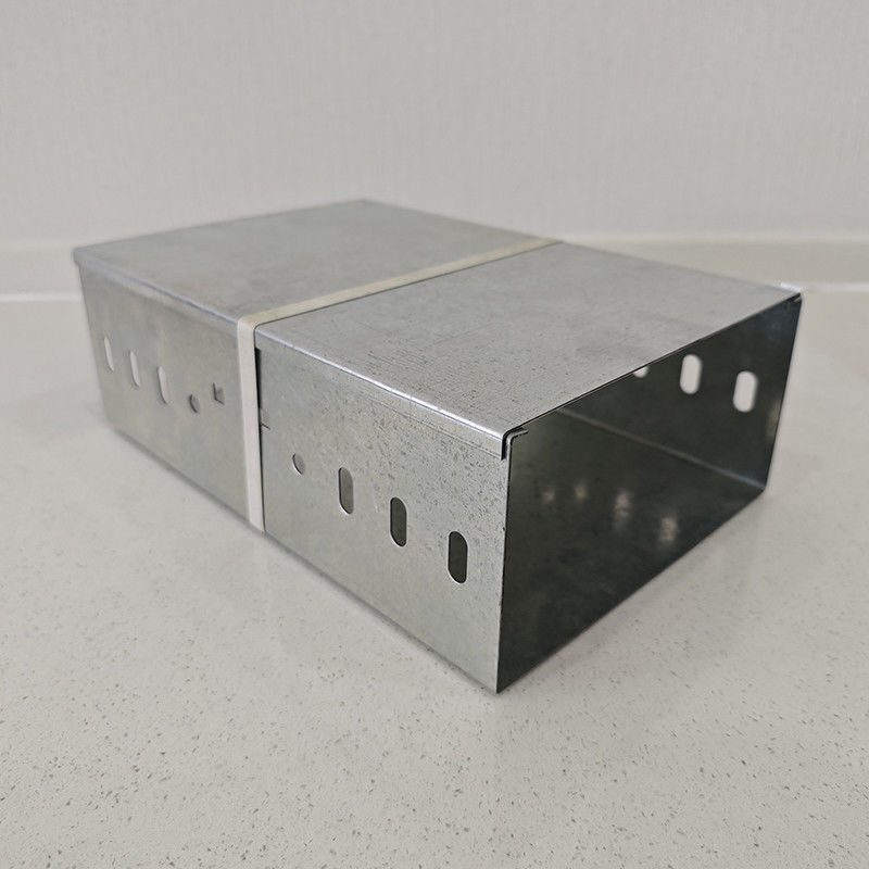 Weatherproof Solid Bottom Cable Tray For Wall Mount Load Capacity Based On Size Steel
