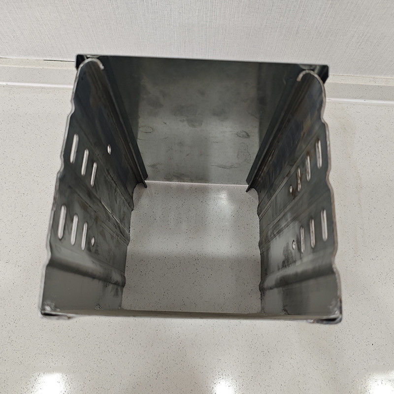 Heavy Duty Rectangle Stainless Steel Cable Tray Wall Mounted With Corrosion Resistance