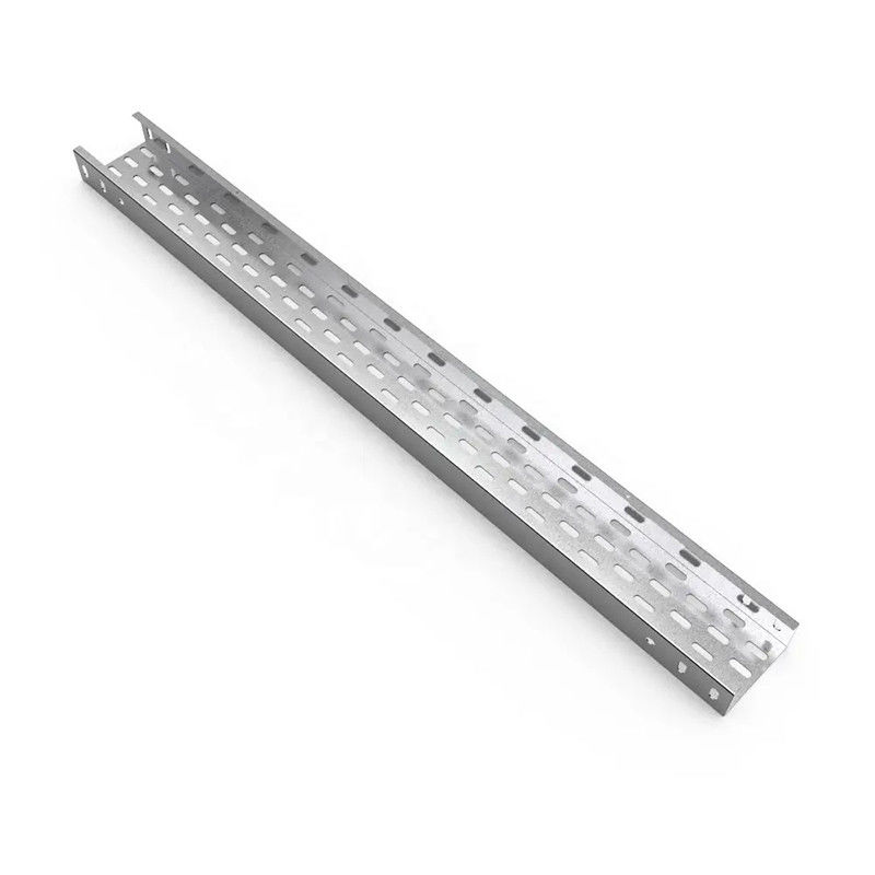 Flexible Strong Hot Dip Galvanized Cable Tray For Indoor Outdoor Cable Management