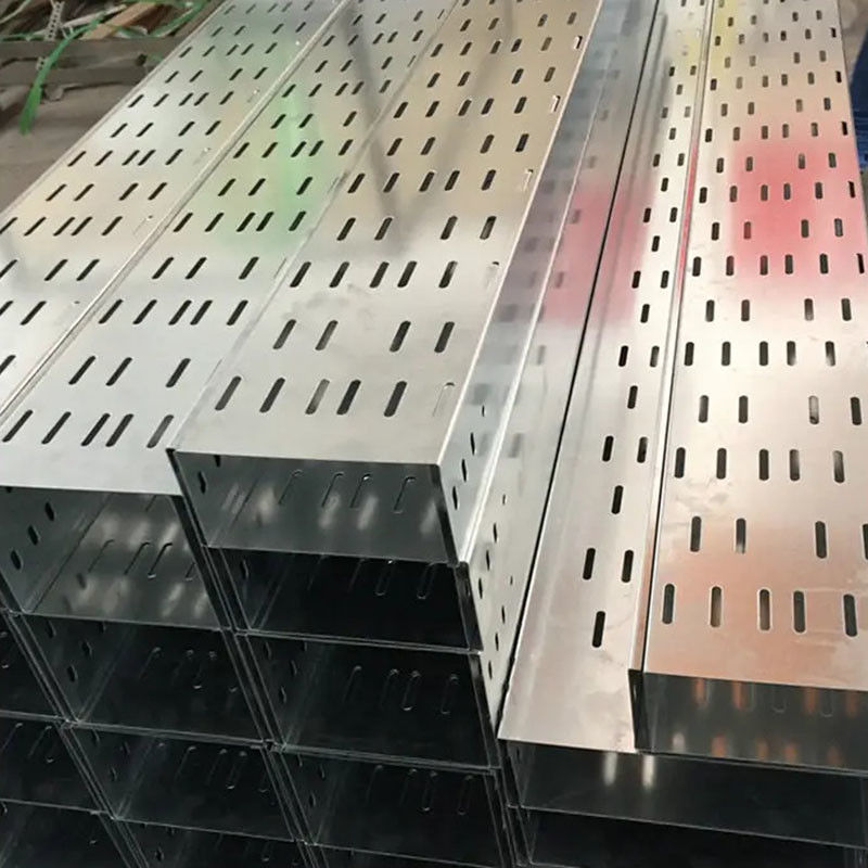 Galvanization Wall Mount Cable Tray Corrosion Resistant For Industrial Applications