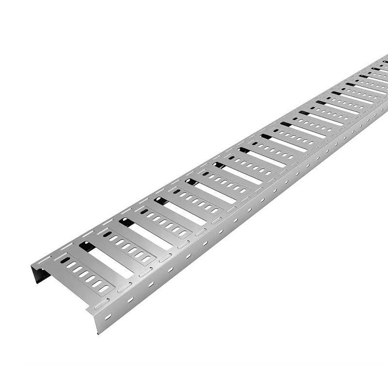 Customized Galvanized Cable Ladder Tray with Strong Weather Resistance and Wall Mounted Installation