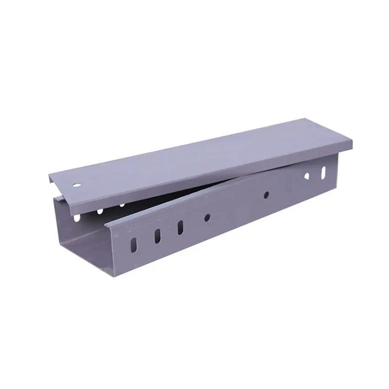 Corrosion Resistance Wall Mounted Galvanized Steel Cable Tray with Ventilation Holes