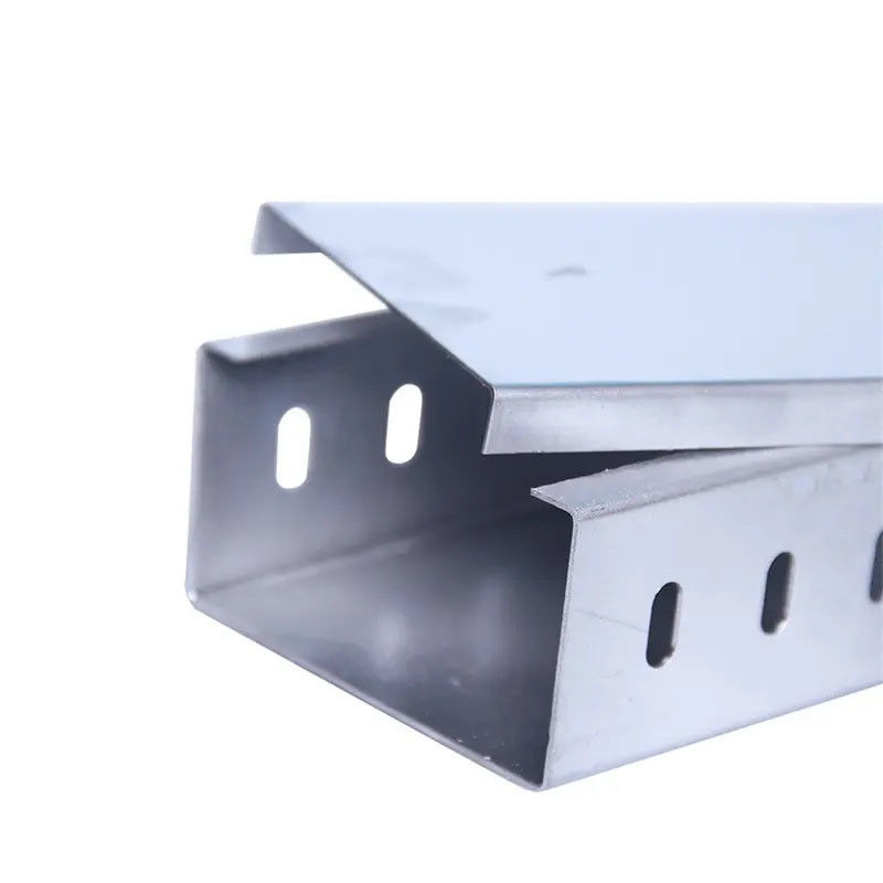 Corrosion Resistance Wall Mounted Galvanized Steel Cable Tray with Ventilation Holes