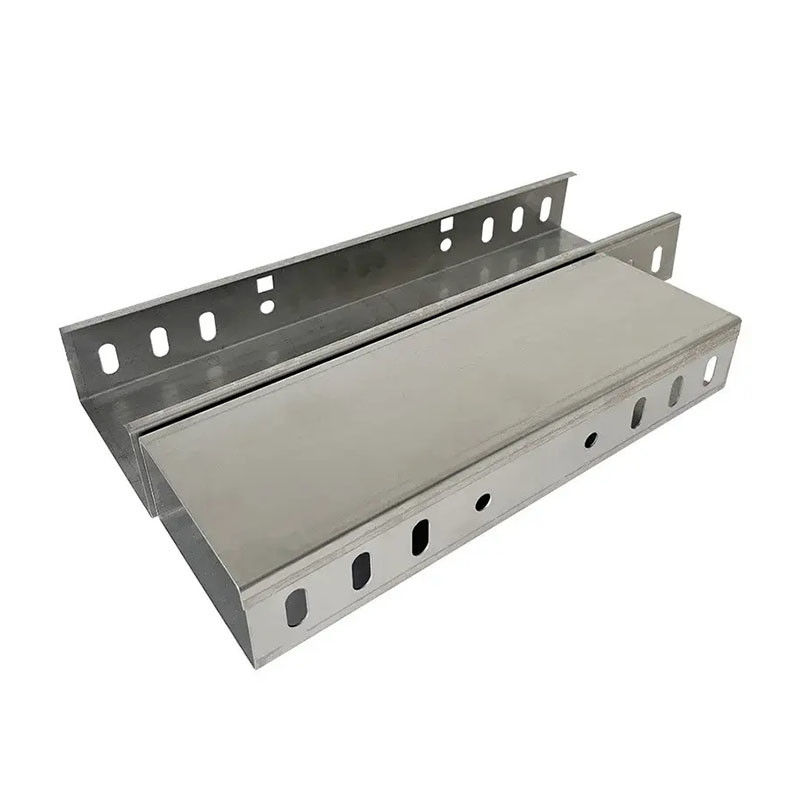Rectangular Powder Coated Fireproof Aluminum Cable Tray with Excellent Corrosion Resistance