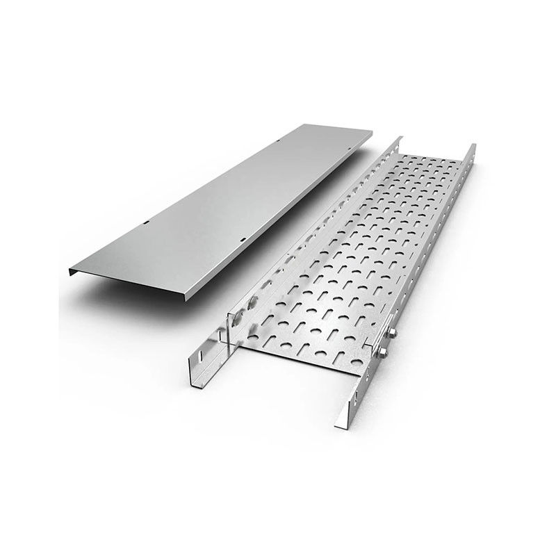 Lightweight Aluminum Cable Tray with Easy Installation Powder Coated Finish Fire Resistance