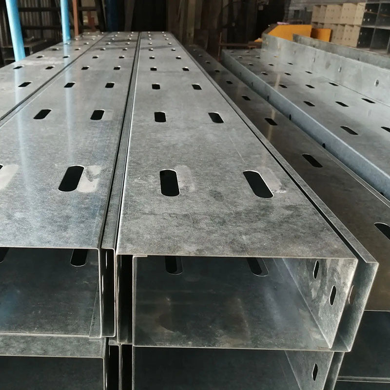 Low Maintenance Rectangular Aluminum Cable Management Tray with Excellent Corrosion Resistance