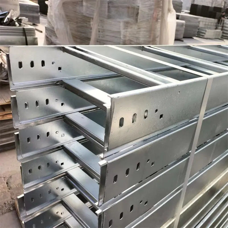 Heavy Duty Steel Cable Tray with Customizable Length and Slot Type Design ISO 9001 Certified