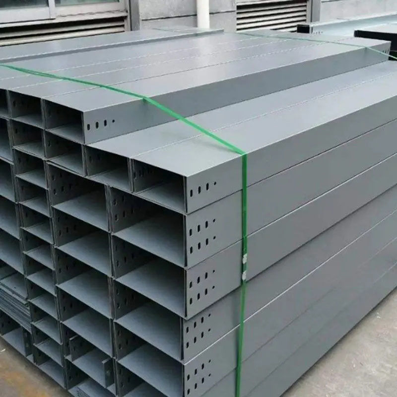 Customizable Steel Cable Tray with Corrosion Resistant Galvanized Finish ISO 9001 Certification