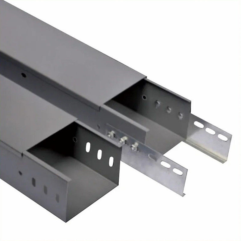Customizable Heavy Duty Fireproof Cable Tray With Silver Finish And Temperature Resistance Up To 1000.C