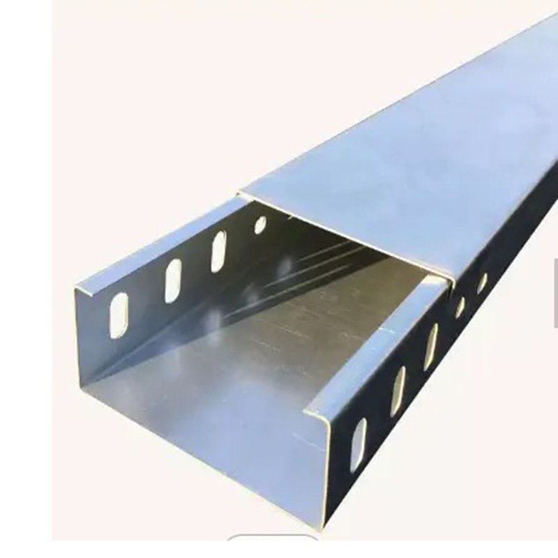 Customizable Grade A Fire Safe Cable Tray Impact Resistance Stainless Steel Tray In Silver Finish