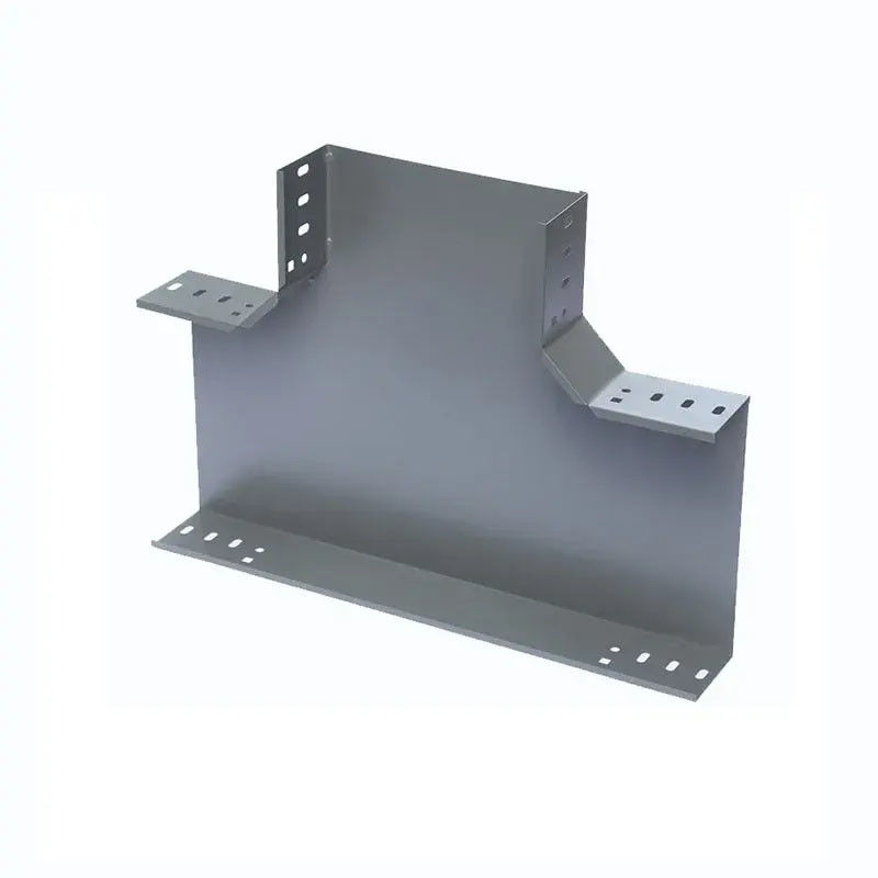 Rectangular Steel Cable Tray Fittings With Corrosion Resistance And Galvanized Finish