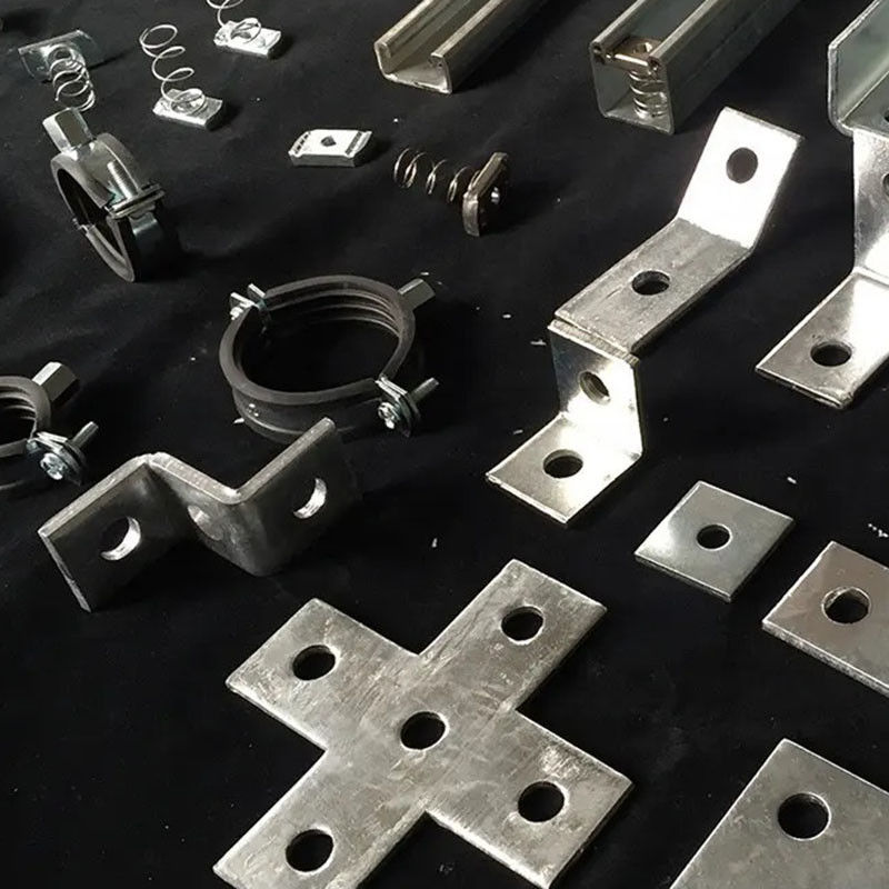 Fire Resistant Steel Wall Mounted Cable Tray Fittings Customizable Installation For Durability