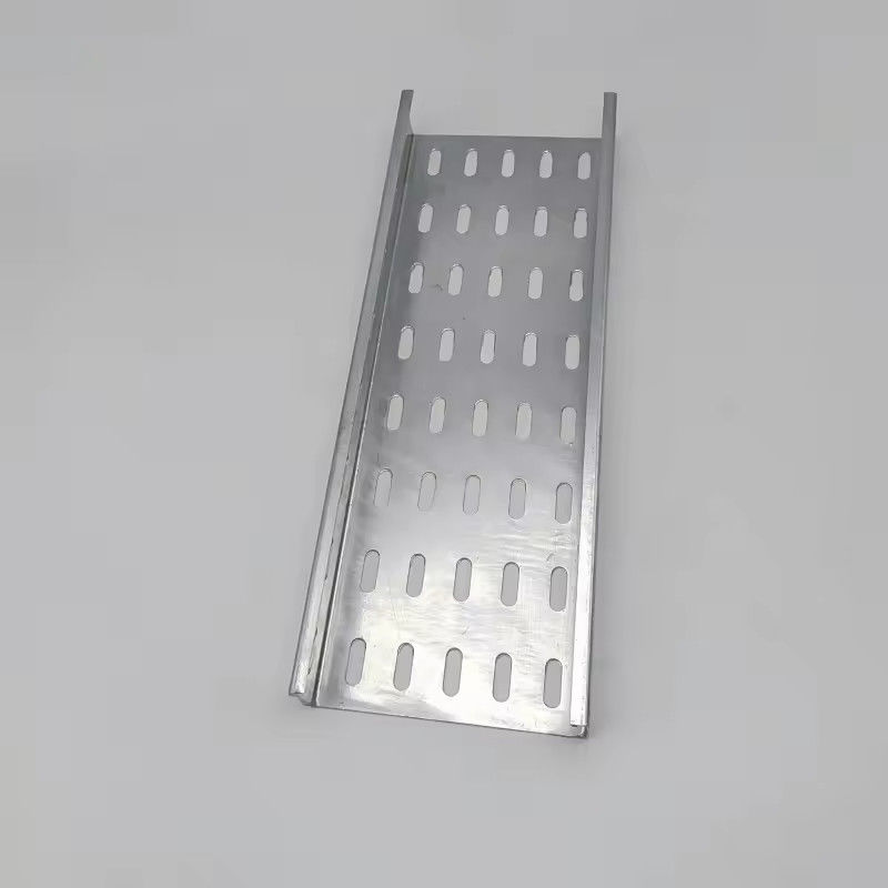 Corrosion Resistant Silver Extrusion Cable Tray Wall Or Floor Mountable For Easy Installation