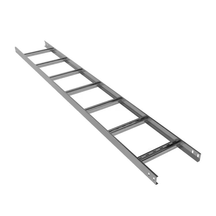 Fireproof Weatherproof Steel Ladder Type Cable Tray  ISO9001 Certified