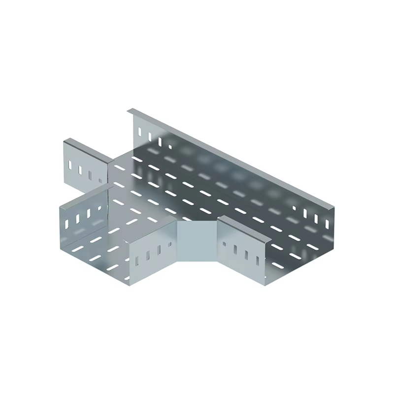 Wall-mounted Galvanized Cable Tray with Space-saving Design and High Supply Ability for Efficient Cable Management