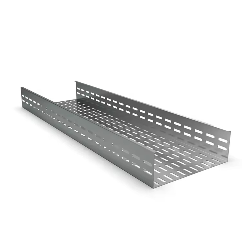 Wall-mounted Galvanized Cable Tray with Space-saving Design and High Supply Ability for Efficient Cable Management